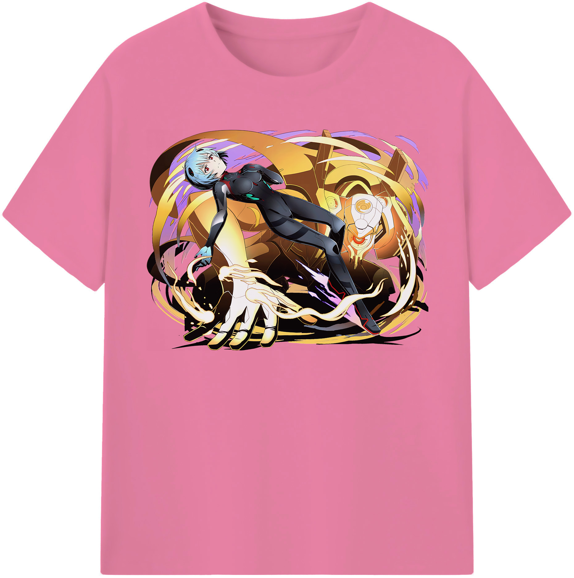（画像用） EVA 新世紀エヴァンゲリオン 綿100％半袖Tシャツ（フロントプリント）